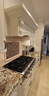 Cooking with Stove Top in a kitchen remodel and planning pointers in Laguna Beach California