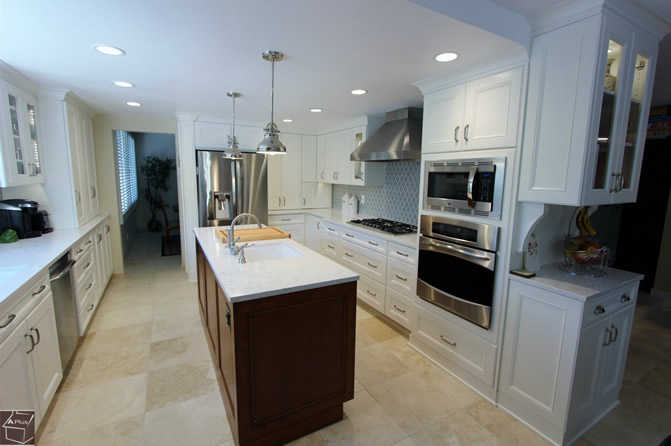 Orange County Kitchen Cabinets with Cambria Quartz
