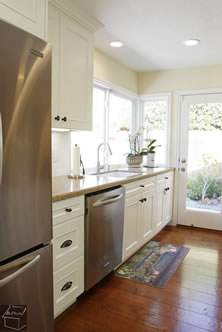 Freestanding Kitchen With Custome Cabinters Orange County