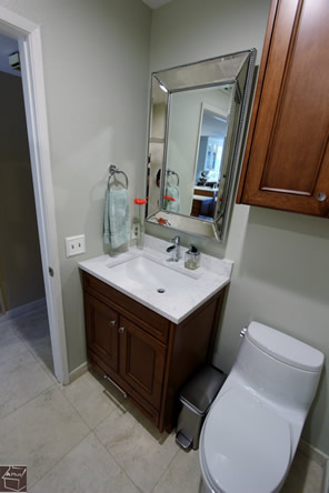 Orange County Bathroom Cabinets with Cambria Quartz