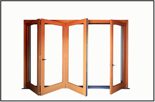 Bi-Fold Doorss Partial Open Orange County