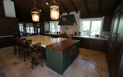 Grandeur in La Habra Heights: A New Construction Transitional Kitchen