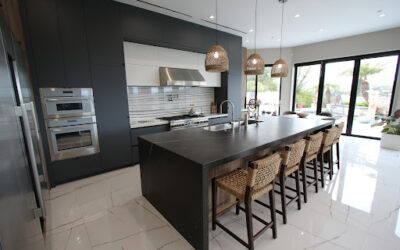 Modern Minimalism: A New Kitchen Construction in San Clemente