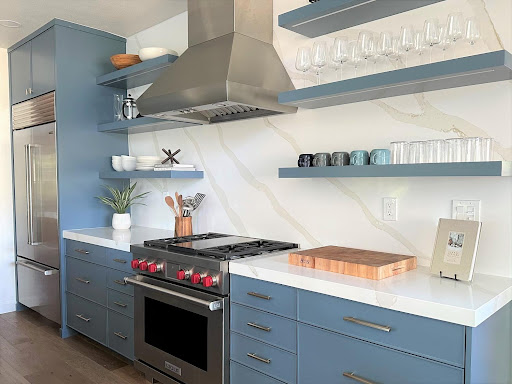 Fullerton Modern Transitional Kitchen Custom Cabinetry